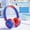 Blue, variant on Kids Bluetooth Headphones Wireless, 75/85dB Volume Limiter, 60H Playtime, Lightweight Wireless Headphones for Kids/ USB-C Fast Charge, Over-Ear Toddler Headsets with Built-in Mic