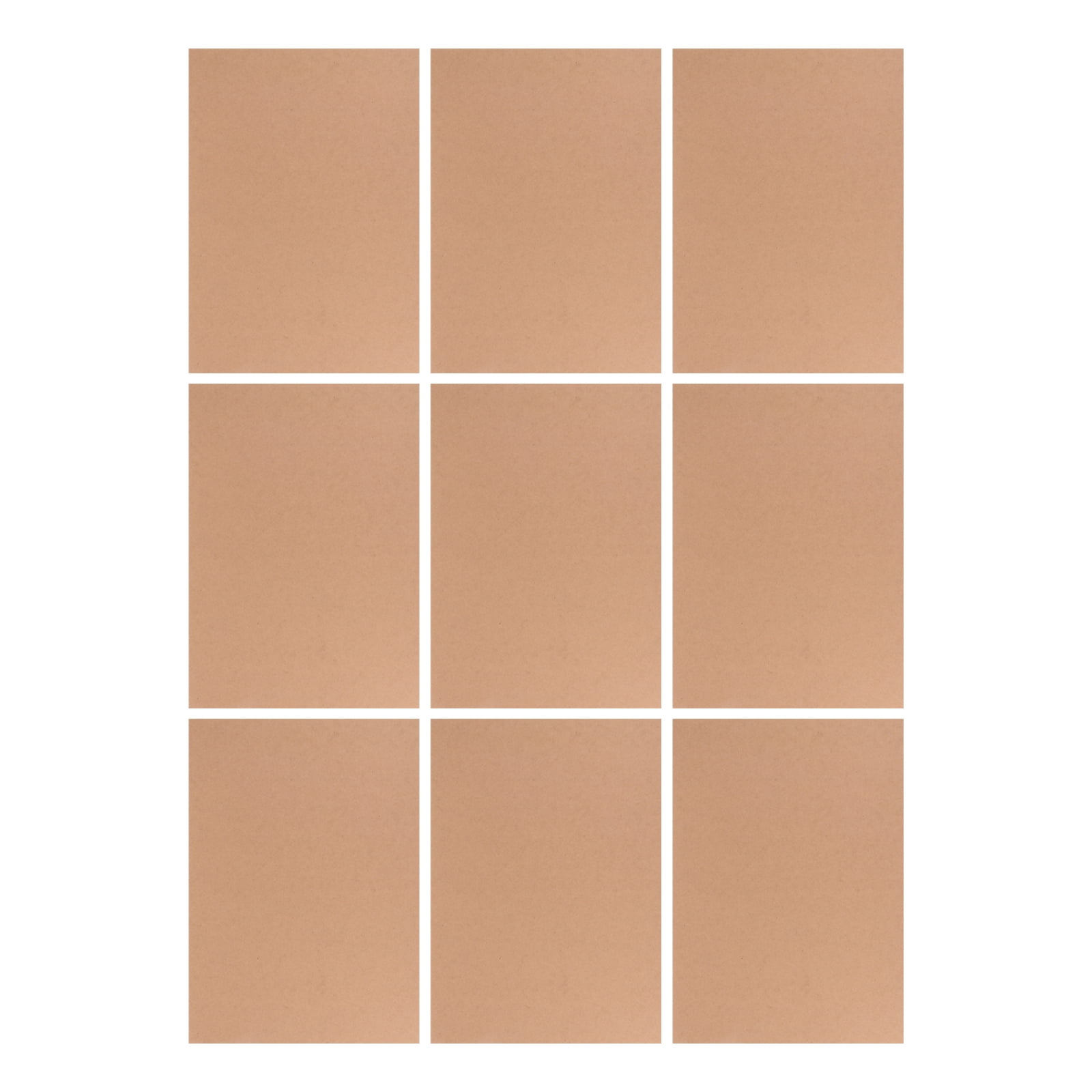 20 Pcs Creative DIY Cardboard Exquisite Kraft Bulletin Carton Student