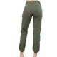 Baocc womens pants Camouflage With Matching for Fit Jogger Belt Slim
