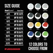 Megaware ذاتية اللصق DIY Keel Guard - تطيل حياة قاربك - 5 بوصات واسعة (أسود)