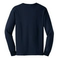 thumbnail image 2 of Plus Size Sailing Sunset Graphic Men's Ultra Cotton Long Sleeve T-Shirt - Navy 2XL, 2 of 2
