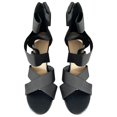 thumbnail image 2 of YYYTop Work Office Stilettos Heels Shoes, Black Heels for Women Wholesale Owomen's Large Sized European American Style High Heels Sandals Thin High Heels Elastic Straps Back Zipper Sexy Business Casua, 2 of 6