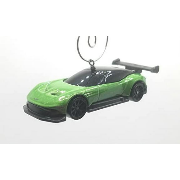 Christmas Ornament for Aston Martin Vulcan Green Black