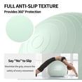 thumbnail image 2 of FITMIND Thick Exercise Ball 21.7" for Yoga and Pilates, 1100lb Load Bearing, Hand Pump, Anti-Burst, Green, 2 of 7