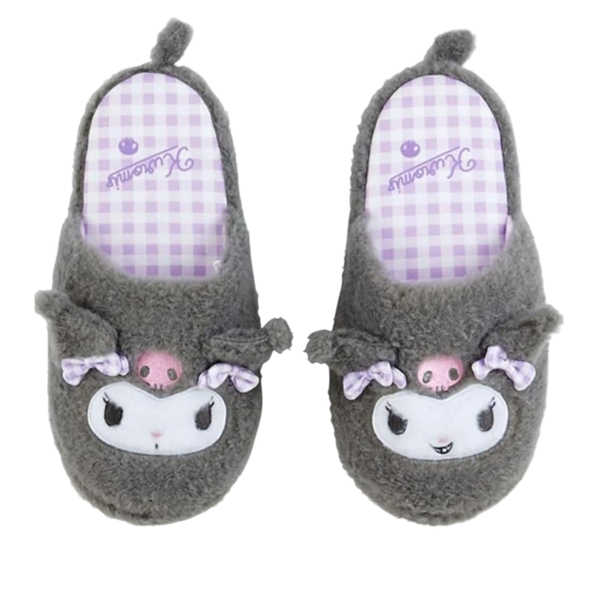 Pantuflas Sanrio Kuromi, Talla Suaves Y Calientitas