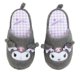thumbnail image 1 of Pantuflas Sanrio Kuromi, Talla 24-24.5, Suaves Y Calientitas, color gris kuromi, 1 of 4