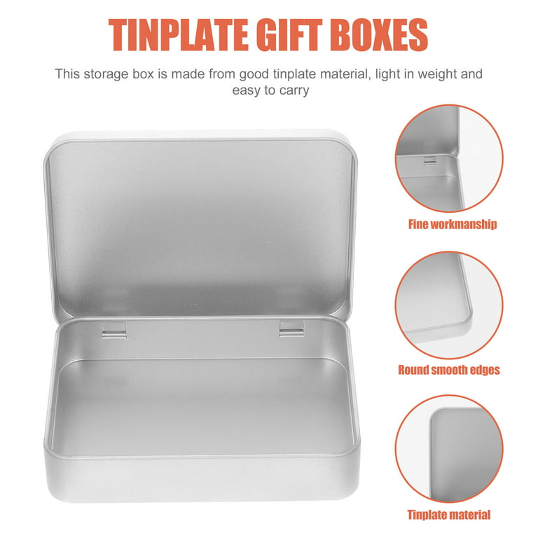 Tea Canister Mini Metal Storage Box Tin Boxes Candy Boxes - Temu