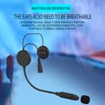 thumbnail image 4 of Auriculares BT Casco de motocicleta BT Intercomunicador con auricular con radio FM Intercomunicador Abanopi Auriculares BT, 4 of 7