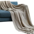 thumbnail image 4 of Guozer Sofa Cover Blanket, Solid Color, Summer Office AIRconditioning Nap Blanket, Knitted Small Blanket, 4 of 4