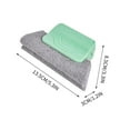 thumbnail image 3 of Removable Window Slot Cleaning Brush | Space Cleaning Tool for Window Sills & Blind Corners | 13.5cm Plastic Handle with Sponge Head, 3 of 5
