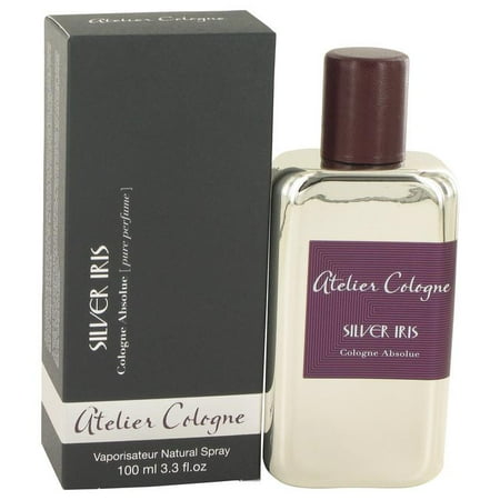 - Silver Iris by Atelier Cologne Pure Perfume Spray 3.3 oz for Men