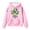 Pink, variant on IWRICH Happy St. Patrick's Day Hoodies for Girls Printed Shamrock Sweatshirts Saint Patrick's Tops,Size 3-14 Years White 160