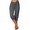 Dark gray, variant on Dellytop Womens Capri Loose Drawstring Pajama Pants With Pockets