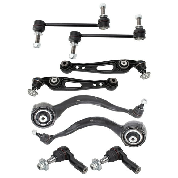 TRQ Control Arms Outer Tie Rods Links Kit Fits 2013-2015 Land Rover Range Rover PSA60555