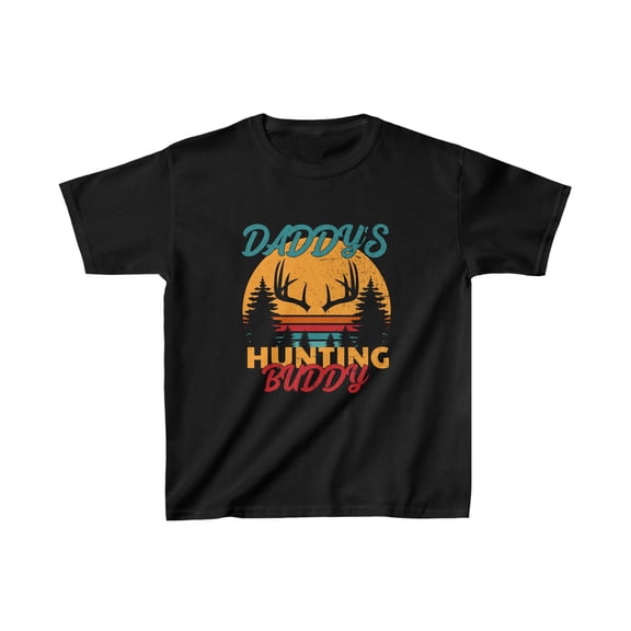 "Daddy's Hunting Buddy" Kids T-Shirt