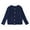 Navy, variant on Krdevn Round Neck Retro Linen Cardigan Knit Cardigan for Boys and Girls Cozy and Childrenâs Sweater for Little Ones,Kids Clothing,12-24 Months
