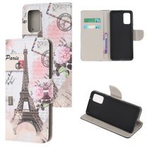 Wallet Case for Samsung Galaxy S20 FE, PU Leather Magnetic Flip Folio Cover with Kickstand Card Slots Phone Case for Samsung Galaxy S20 FE (6.9 Inch),Tower