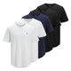 thumbnail image 1 of JACK&JONES Camiseta hombre, lote de 5 - JPRBLABRODY TEE CREW NECK 5PK, manga corta, cuello redondo, algodón Blanco/Azul/Negro M (Medium), 1 of 7