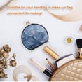 thumbnail image 5 of Portable Folding Mirror Compact Double Sided Travel Mirror Small Makeup Mirror Use Present for Women Glass Mapleleaves, 5 of 7