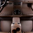 thumbnail image 1 of 5pcs Waterproof Leather Car Floor Mats - Universal Full Set Auto Rugs for Interior Accessories, 1 of 5