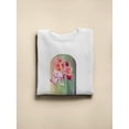 thumbnail image 3 of Artshine Cascade Garden Sweatshirt Women -Katie Lloyd Designs, Female Large, 3 of 4