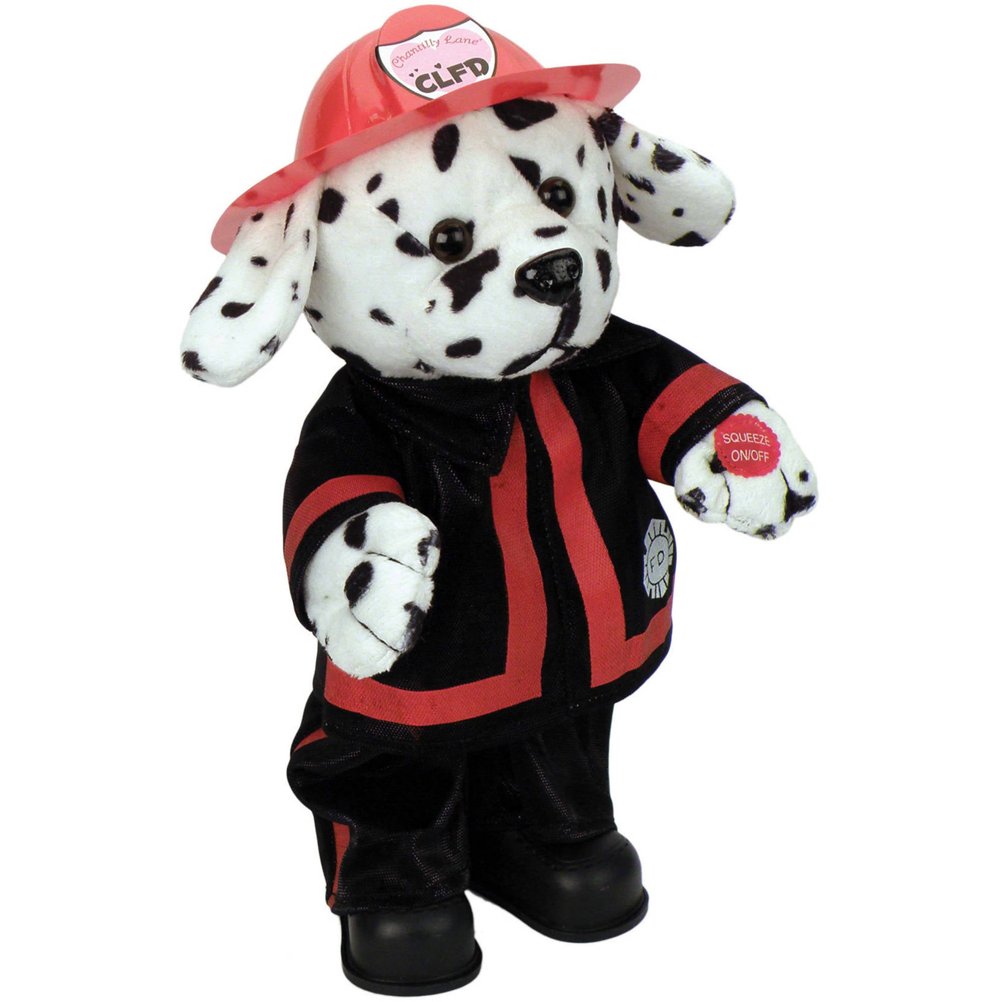 firefighter dalmatian stuffed animal