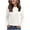 White B, variant on Stamzod Tops for Women Trendy Crew Neck Long Sleeve Knitted Shirts Fall Fashion Dressy Casual Blouses
