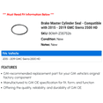 thumbnail image 2 of Brake Master Cylinder Seal - Compatible with 2015 - 2019 GMC Sierra 2500 HD - AC Delco, 2 of 2