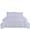 Light Blue, variant on MISR LINEN 400 Thread Count Egyptian Cotton King Size 3-Piece DuvetCover Set with 3 Line Embriodery Zipper Closer & Corner Ties (1 Duvet Cover & 2 Pillow Sham), Light Blue Solid