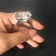 thumbnail image 2 of Big Diamond Engagement Ring Keychain Keyring Holders Wedding Romantic Gift, 2 of 2