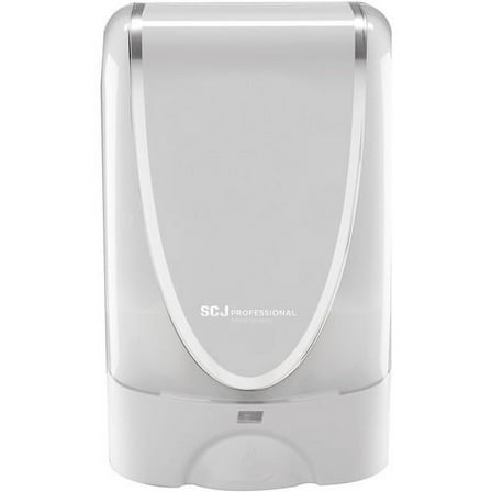 SC Johnson TouchFREE Ultra Dispenser Automatic - 1.27 quart Capacity - Support 4 x D Battery - Touch-free, Wall Mountable - White - 1Each