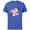 Royal Heather, variant on Disney Mickey & Minnie Mouse Holidays are Happier With You - Short Sleeve Cotton T-Shirt for Adults - Customized-Black