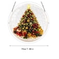 thumbnail image 6 of Christmas Acrylic Puzzle Suncatcher Hnaging Decorations, 7.48" Dia Round Stained Glass Style Vivid & Clear Print Colorful Light Catcher Decor for Window Xmas Tree Home Holiday Party Fireplace Gift, 6 of 6