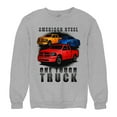 thumbnail image 5 of American Steel Tough Truck Sweatshirt Offroad Pickup 4x4 USA Power Crewneck, 5 of 7