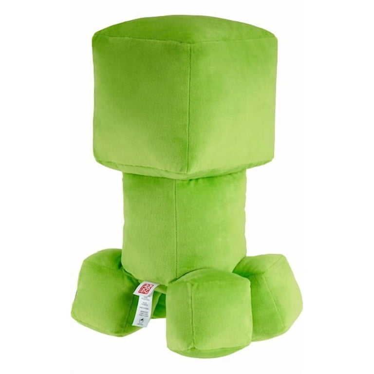 Minecraft Creeper 16-in Scale Jumbo Plush Figure with Pixelated