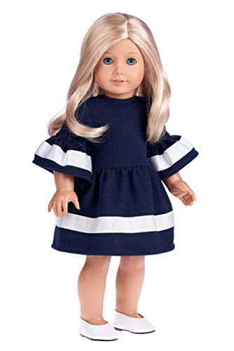 american girl blue dress