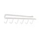 thumbnail image 4 of Haofy Ganchos Para Debajo Del Estante, Portavasos, Plancha Sin Taladro, Colgador Organizador De 6 Ganchos Para Utensilios De Cocina, Diseño Que Ahorra Espacio, Uso Versátil, 4 of 8