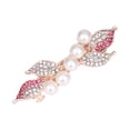 thumbnail image 2 of QIQUWOHUL Crystal Rhinestone Mini Barrettes Clip Designer Fashion Hair Accessories For Women Girls Cool Birthday Gift, 2 of 4