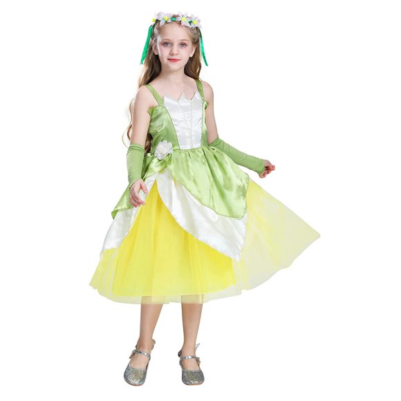 Princess Tiana Costume Baby