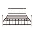 thumbnail image 4 of DHP Manila Metal Platform Bed with Adjustable Height, King, Bronze, 4 of 18