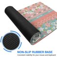 thumbnail image 6 of Long Mouse Pads for Desk,Pink Pioneer Flower Striped Pattern Desk Mats on Top Of Desks, Desk Mouse Pad Extra Large with 3mm Non-Slip Base and Stitched Edge for Gaming,Office,Work,Home 35.4"x15.7", 6 of 6