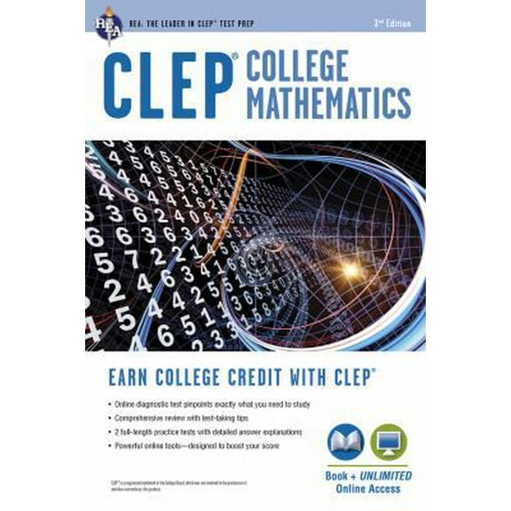 Pre-Owned Clep(r) College Mathematics Book Online (Paperback) 0738612057 9780738612058