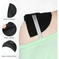 thumbnail image 2 of 2 Pairs Set-in Shoulder Pads Women Shoulder Pad Removable Shoulder Pads 1.5cm Thick Sponge Pad Clothing Dress Shoulder Pad Inserts Sewing Supplies for Women, 2 of 5