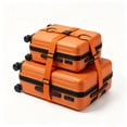 thumbnail image 5 of Travel Essentials – Elastic Luggage Connector Strap, 25.2" x 2.4", Adjustable Bungee for Suitcase, Orange, 5 of 5