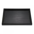 thumbnail image 4 of Sonew Tea Serving Tray,Tea Tray,Rectangle Shape Solid Wood Tea Coffee Snack Food Meals Serving Tray Plate Restaurant Trays, 4 of 7