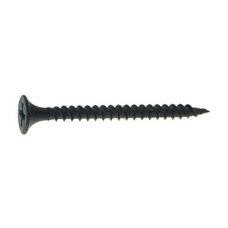 Grip-Rite 5023664 25 lbs No. 6 x 1 in. Phillips Drywall Screw, Black - Pack of 7825