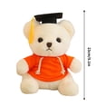 thumbnail image 2 of YIMWNYI Graduation Teddy Bear with Doctoral Cap and Gown, Cute Plush Graduation Toy, Soft and Comfortable Graduation Gift, Ideal for Graduation Season, Birthday, and Academic Celebrations, 2 of 6