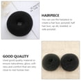 thumbnail image 3 of Hair Donut Bun Maker Ring Nylon 15Pcs Small 2.4x2.4x1.2in, 3 of 8