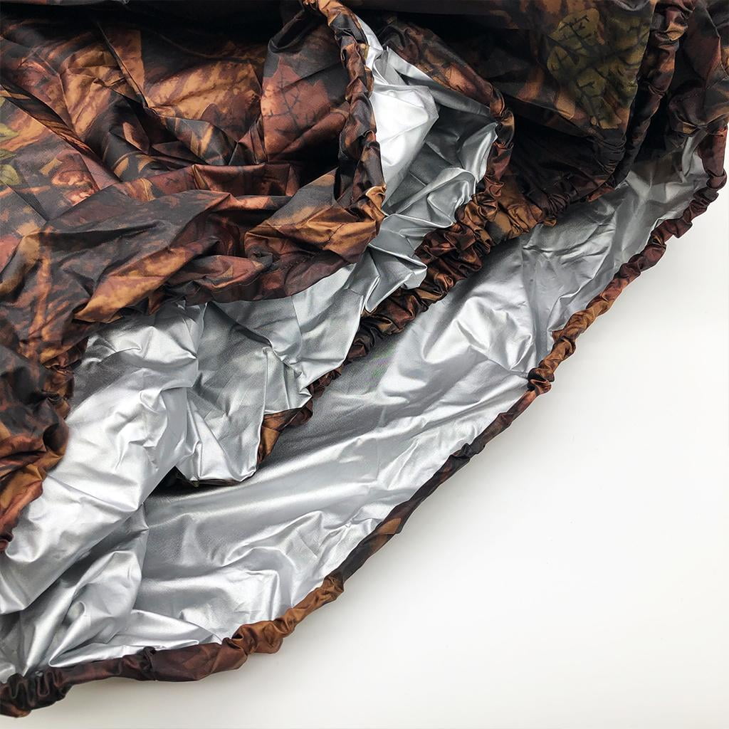 Kayak Cover Waterproof Canoe Storage Dust Sunblock Covers for Fishing Boat 10ft, 12ft, 13ft, 15ft, 16ft , 2.5 M