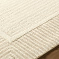 thumbnail image 5 of Hauteloom Hiroto Wool Living Room, Bedroom Area Rug - Traditional, Transitional - Taupe, Ivory, Sandstone - 8' x 10', 5 of 7